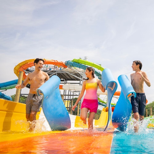 Family at Riptide Racer