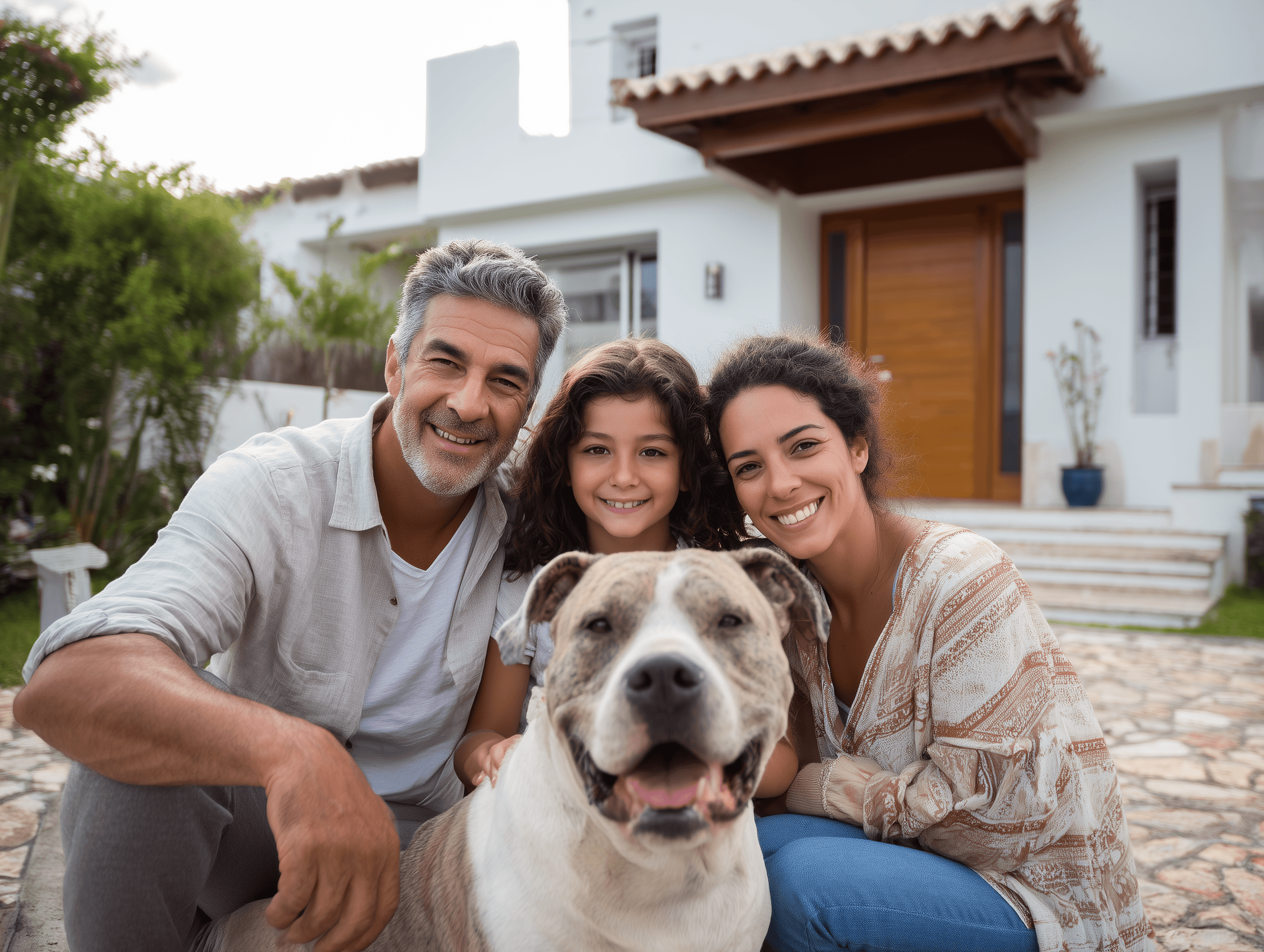 Real estate team on retrear