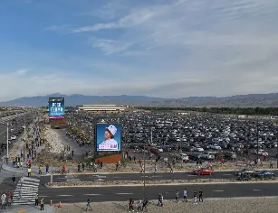 Acrisure Arena exterior display