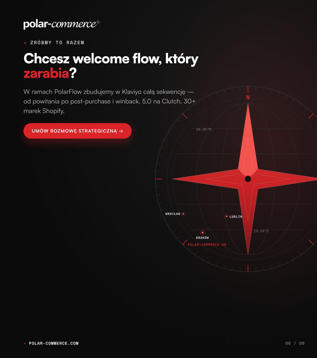Chcesz welcome flow, który zarabia? — Polar-Commerce