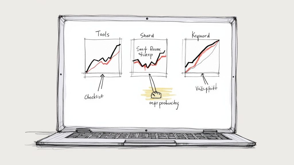 Screenshot from https://trends.google.com/trends/ showing the rising search interest for 