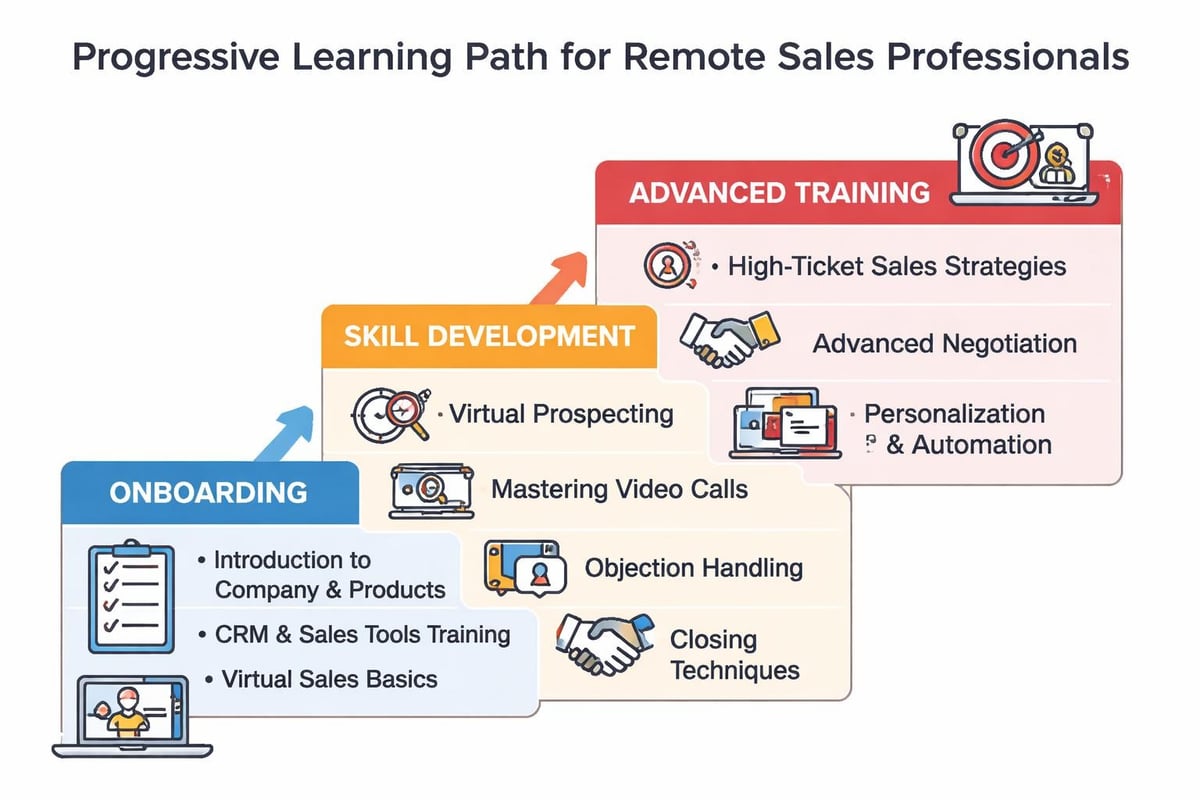 Remote sales training curriculum