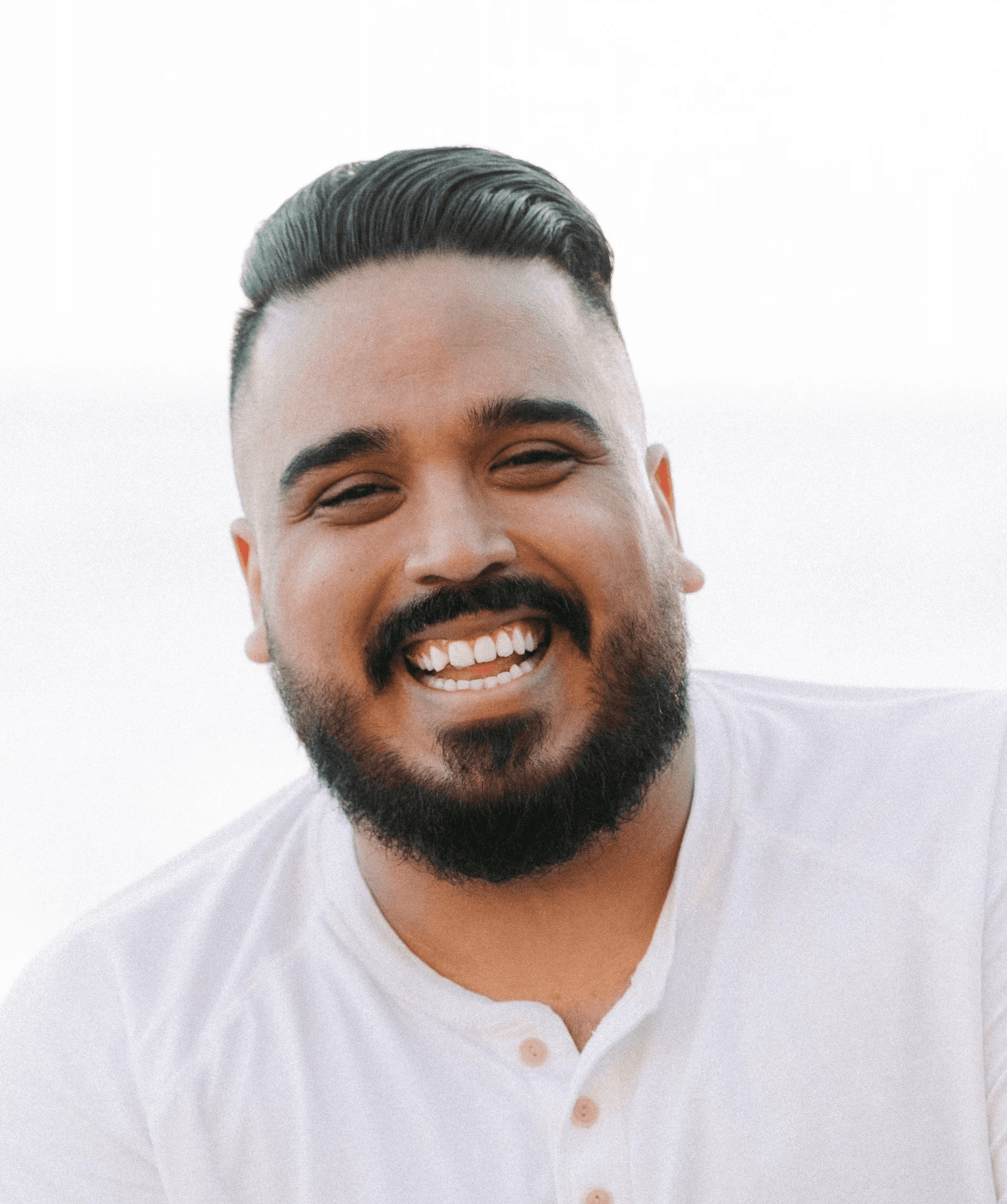 Close-up portrait of a person