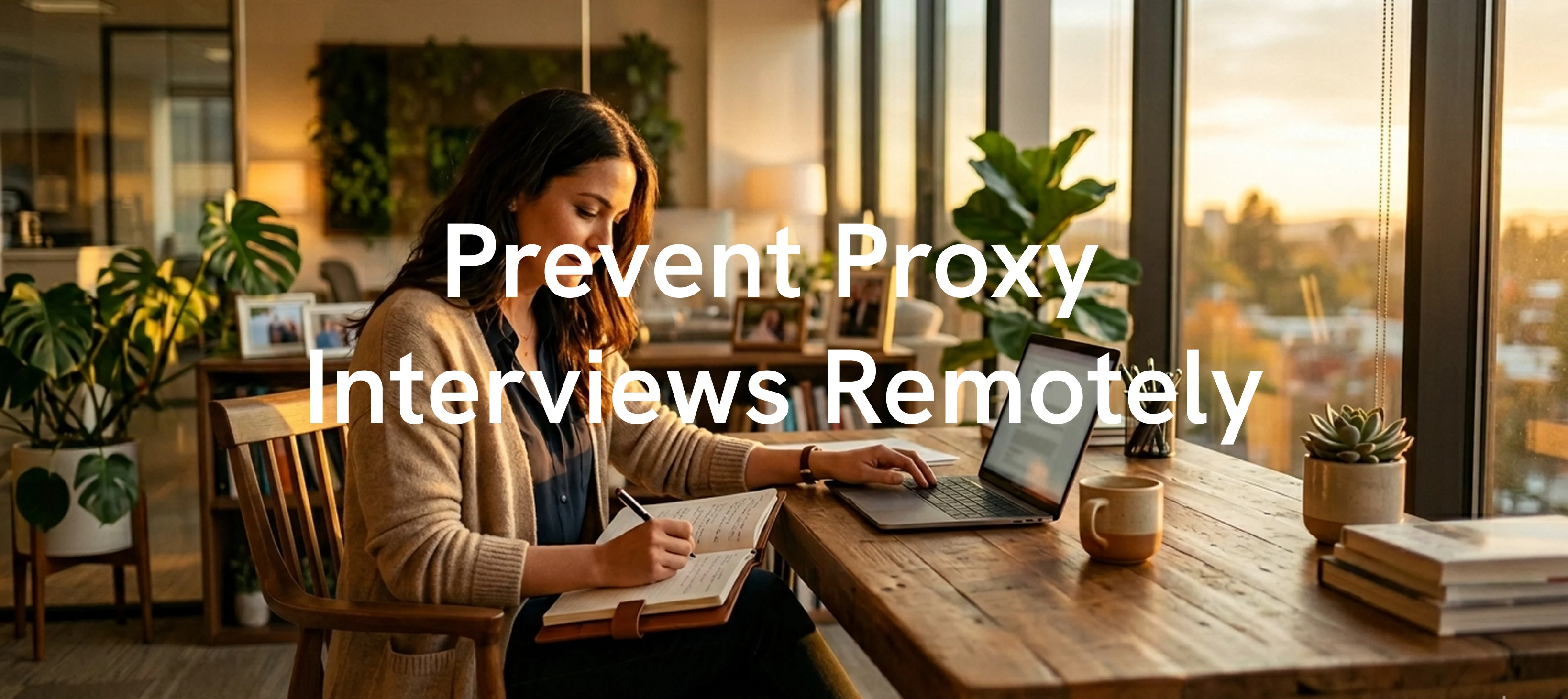 Prevent Proxy Interviews Remotely