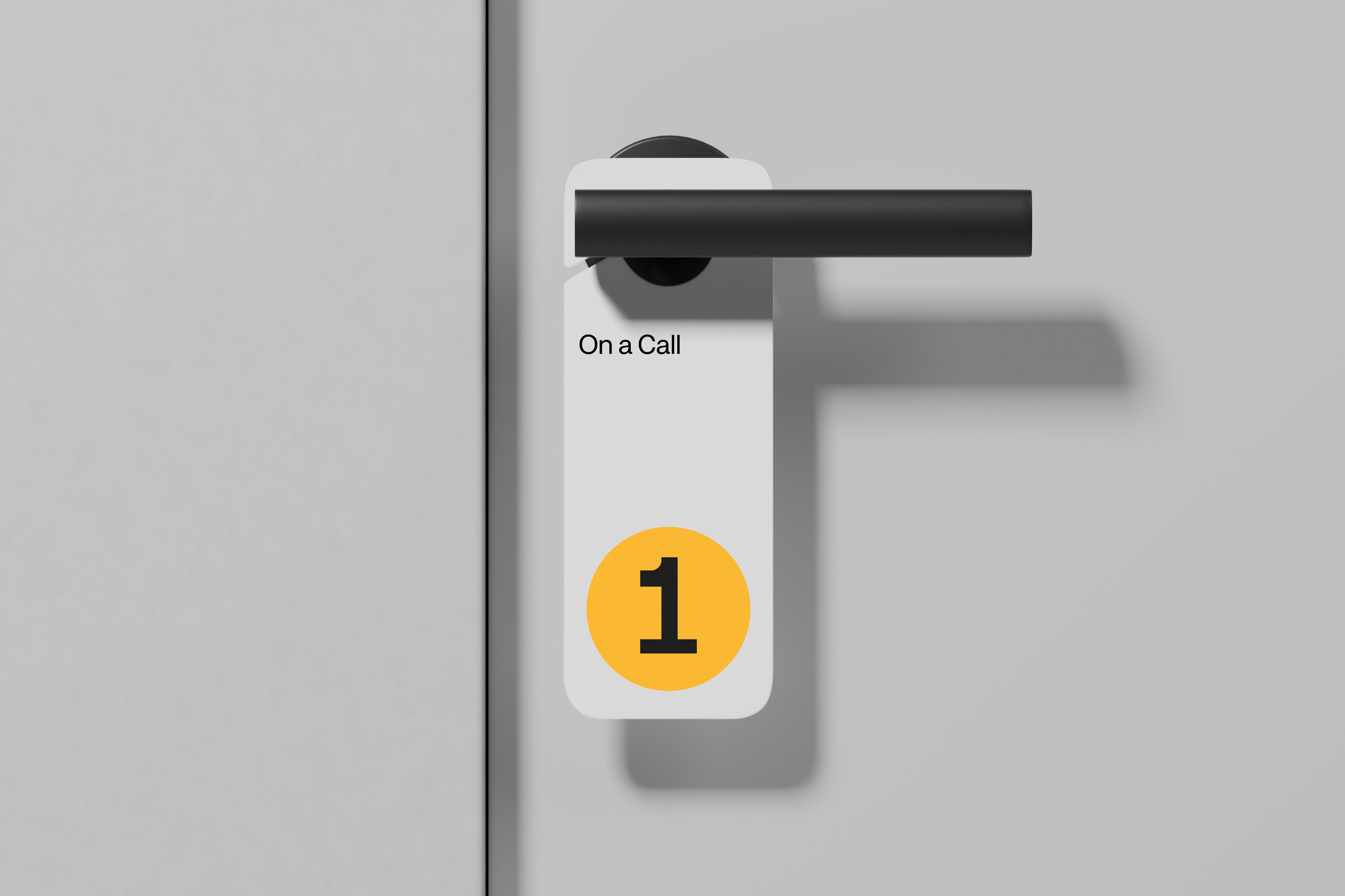 doorhangers mockup THE1 by analogue agancy