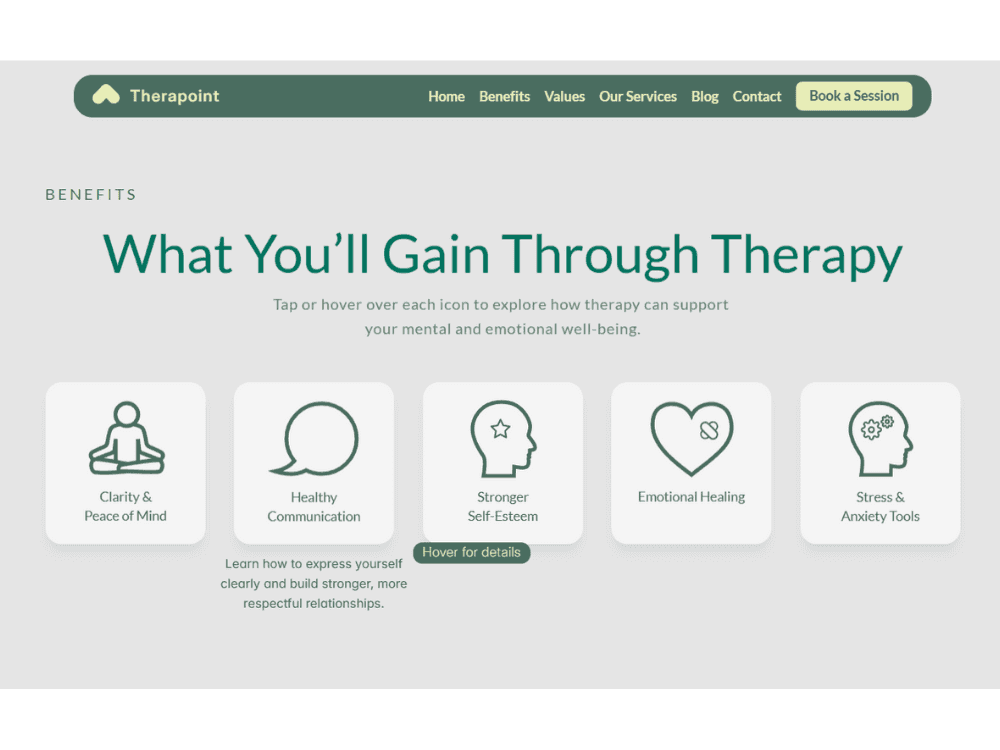 A MacBook with lines of code on its screen on a busy desk