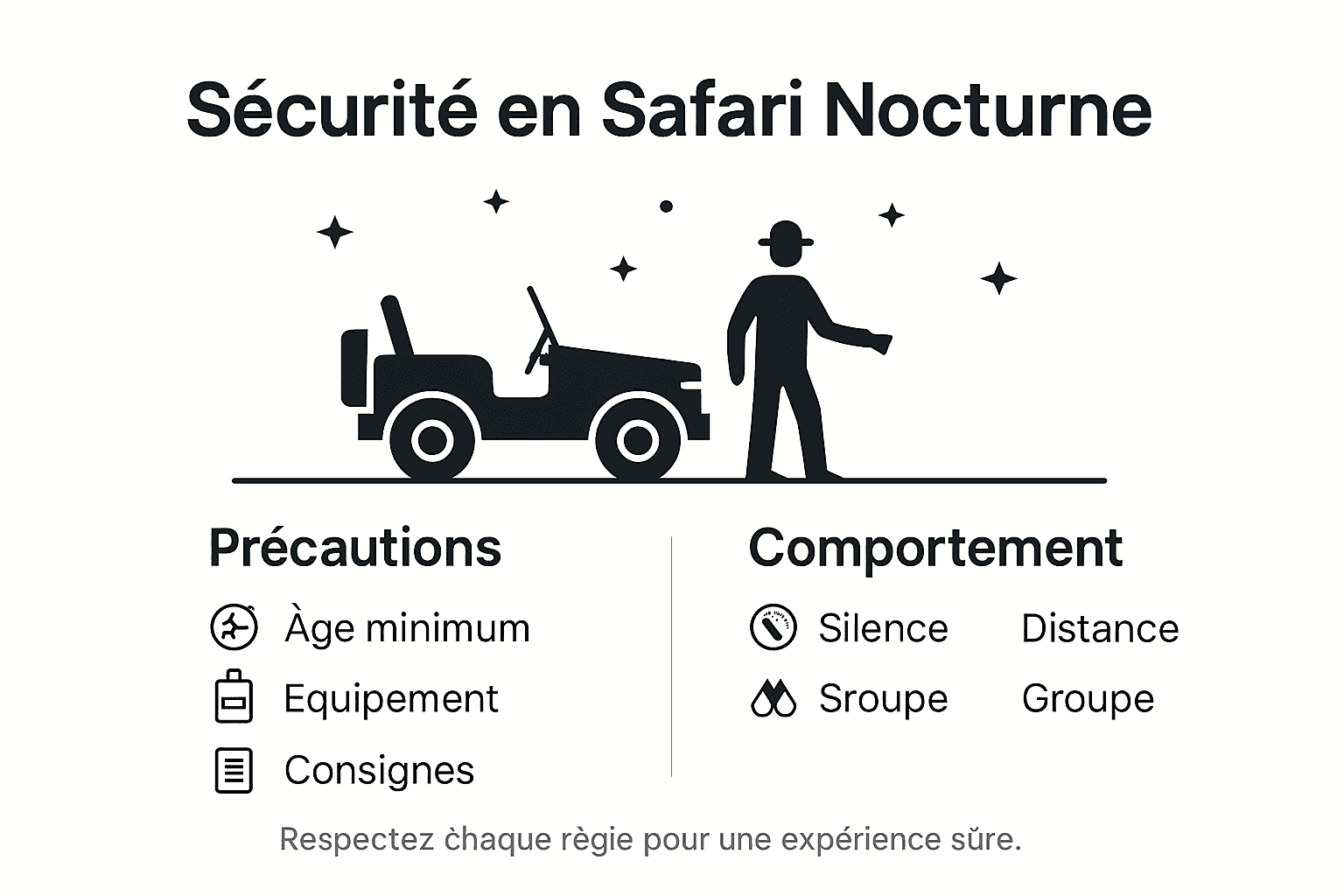 Conseils essentiels pour votre sécurité lors d’un safari nocturne