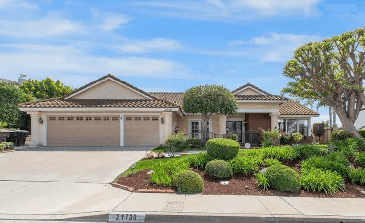 21730 Thistledown Cir in Yorba Linda, California — a home Sun Cal Real Estate listed for the seller