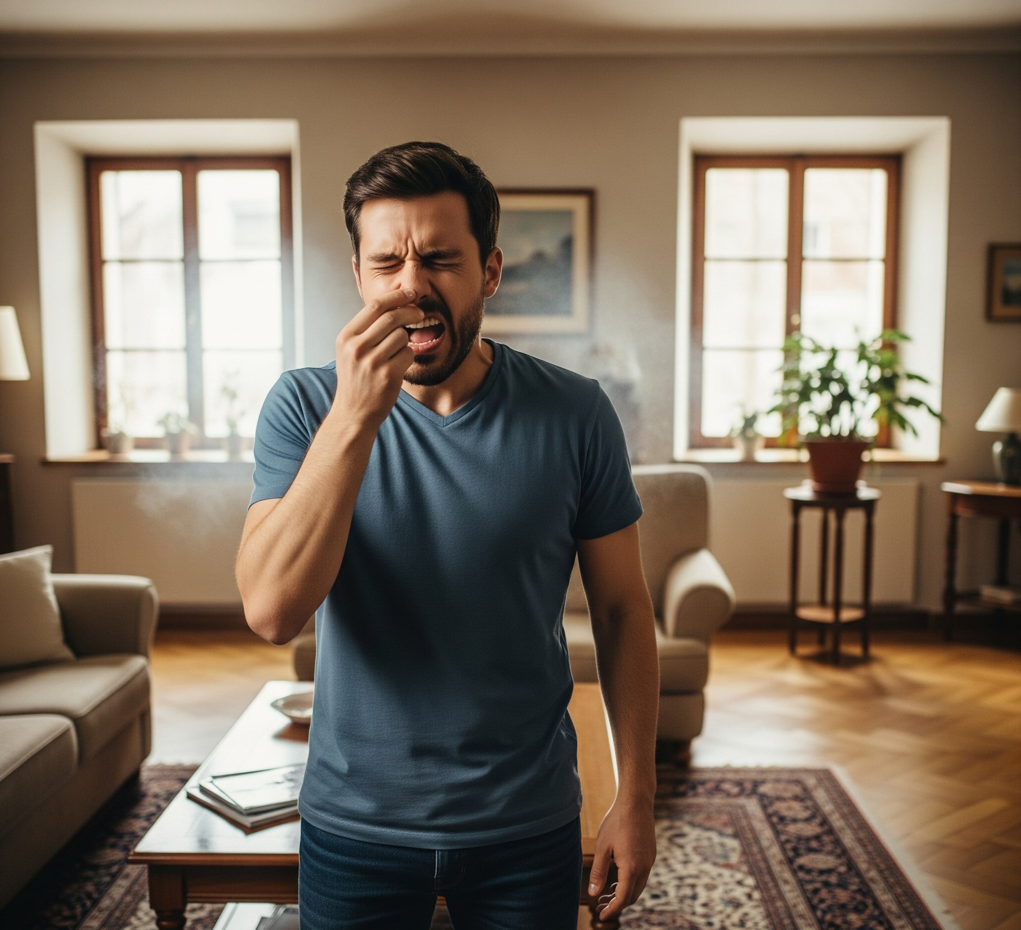 Bad odor caused by animal contamination — Amity