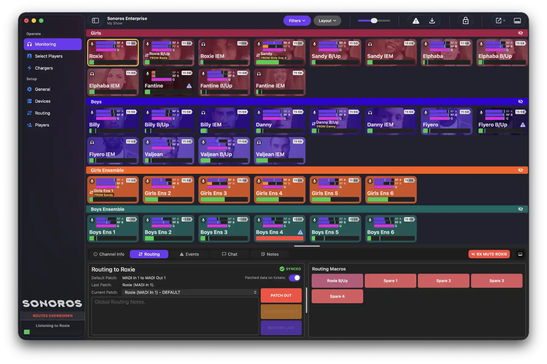 Quickly make patches right from the monitoring view