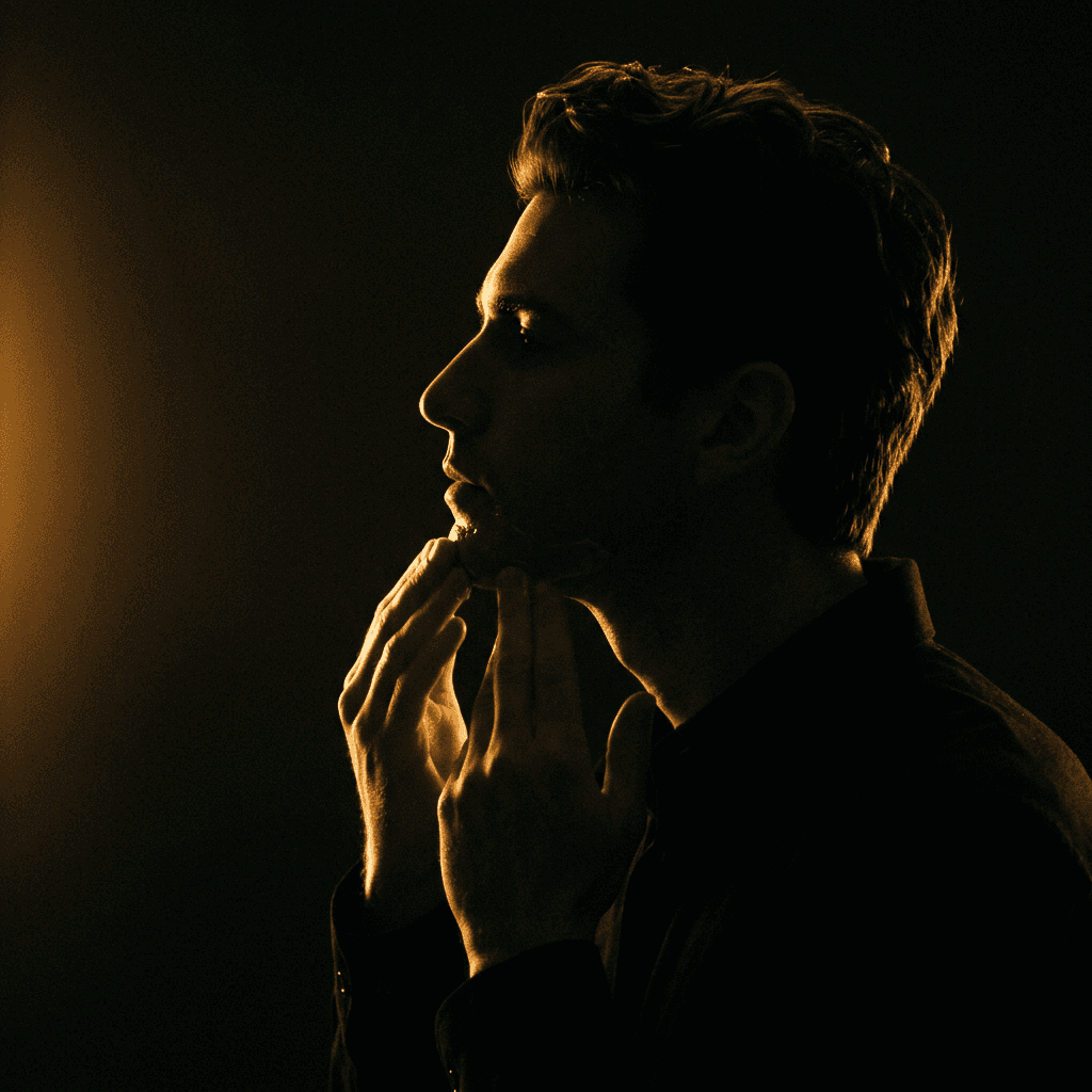 beauty products with a light green background