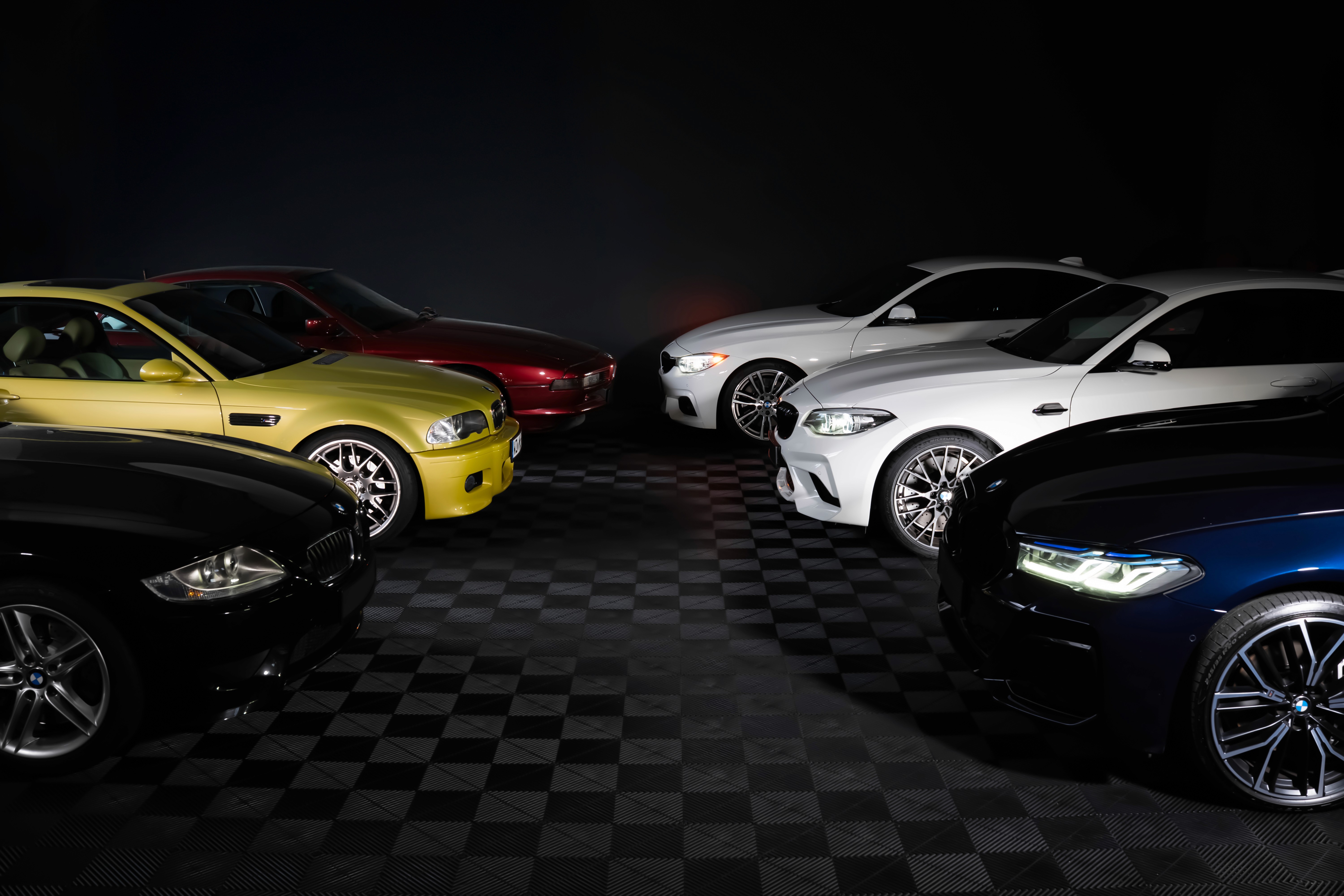 white mercedes benz c class