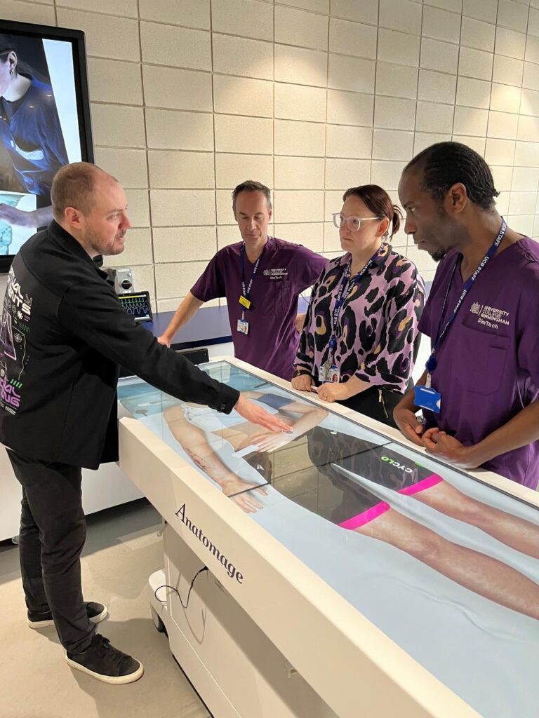 Simulation staff with Cinemedic at UCB