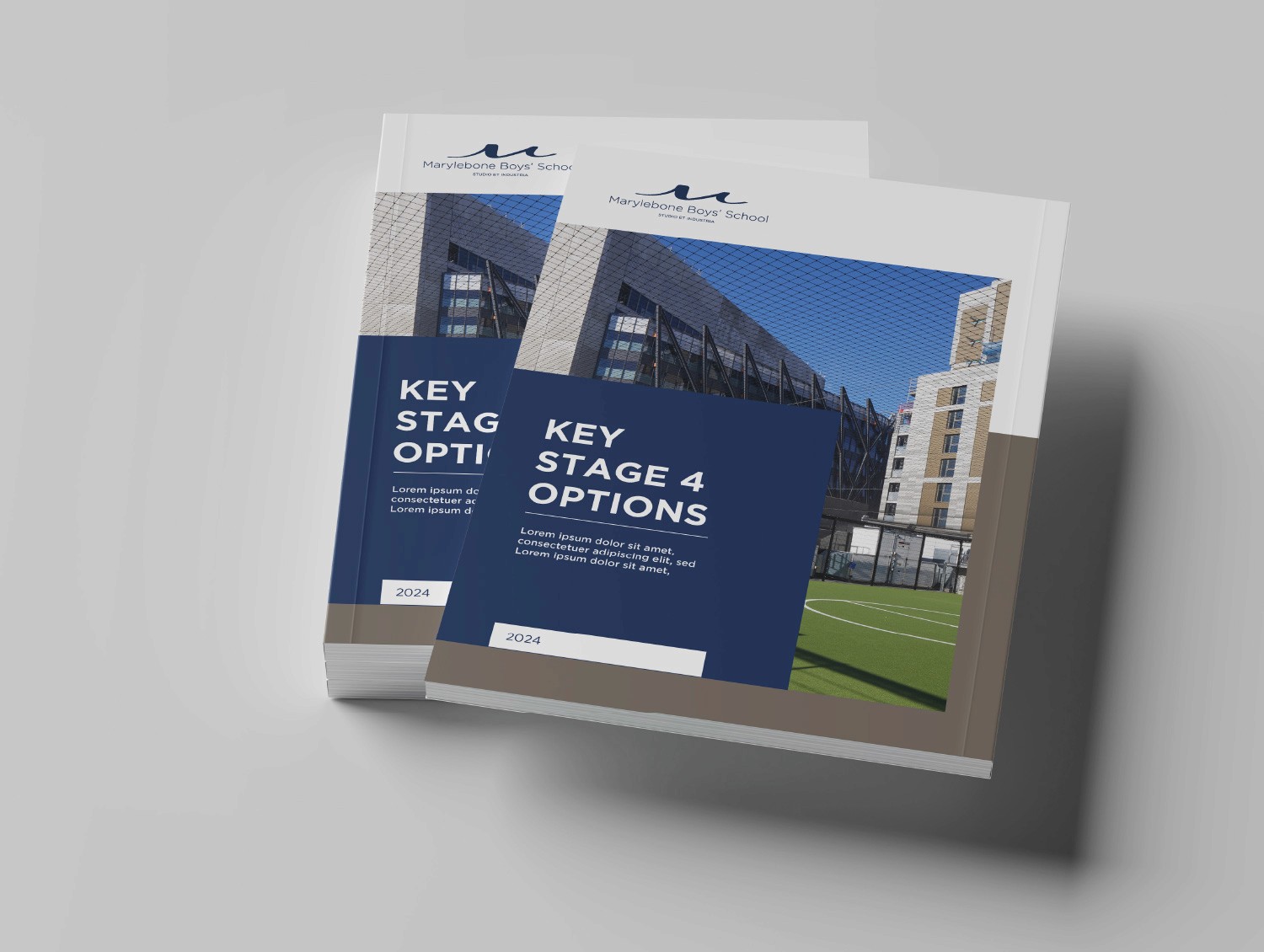 Marylebone School Brochure Template design by DesignGuru