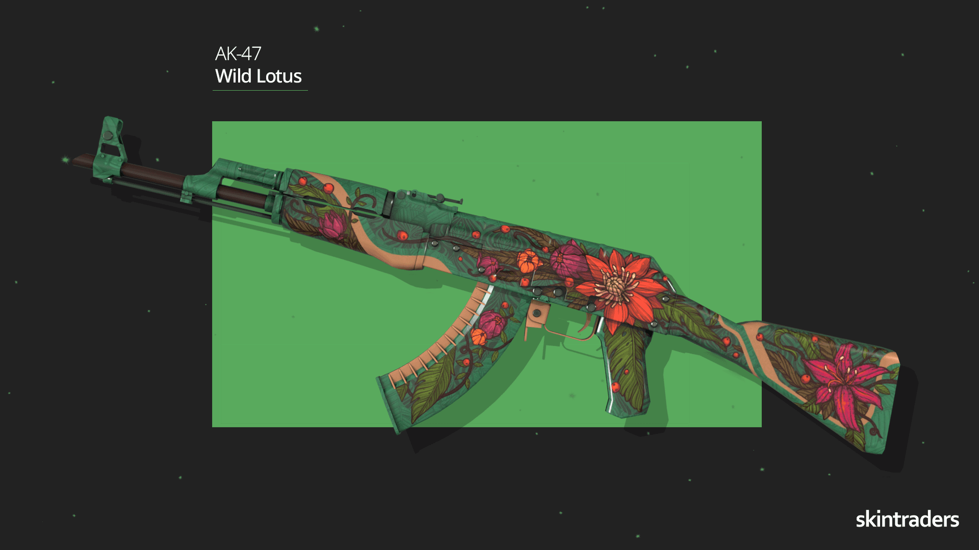 AK-47 Wild Lotus Skin Showcase