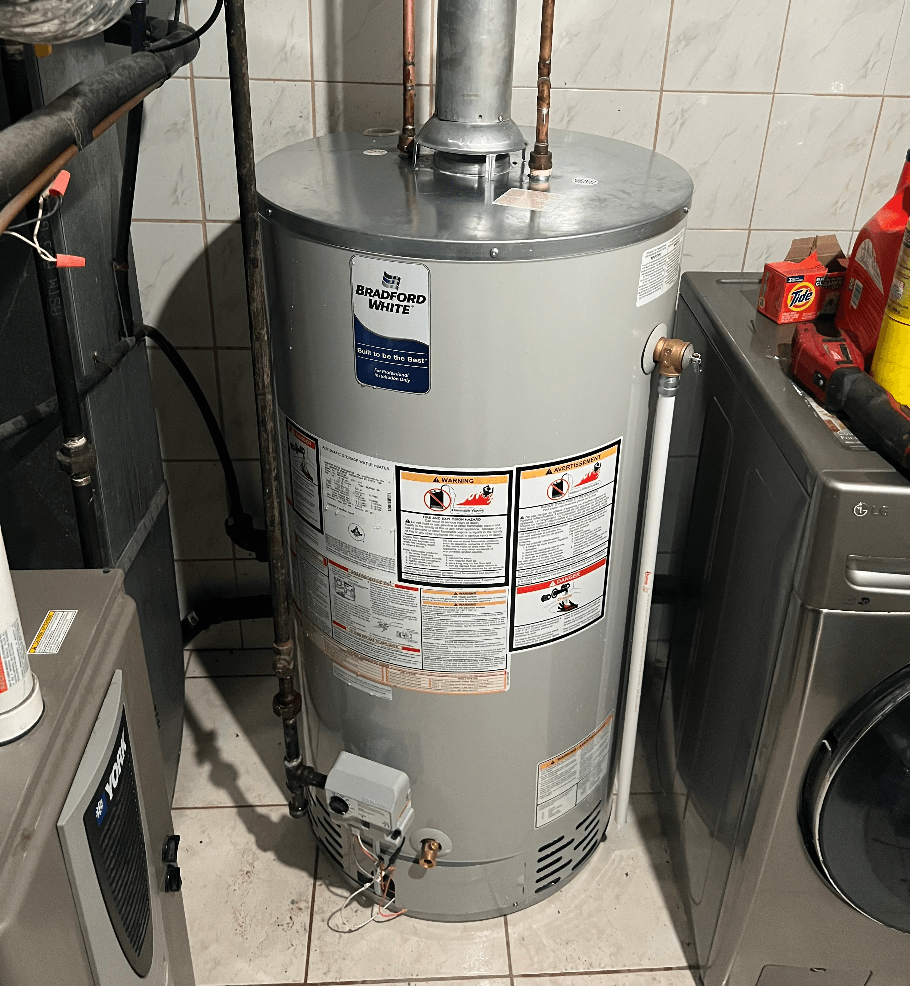 Residential boiler installation in a Toronto home for reliable heating and hot water