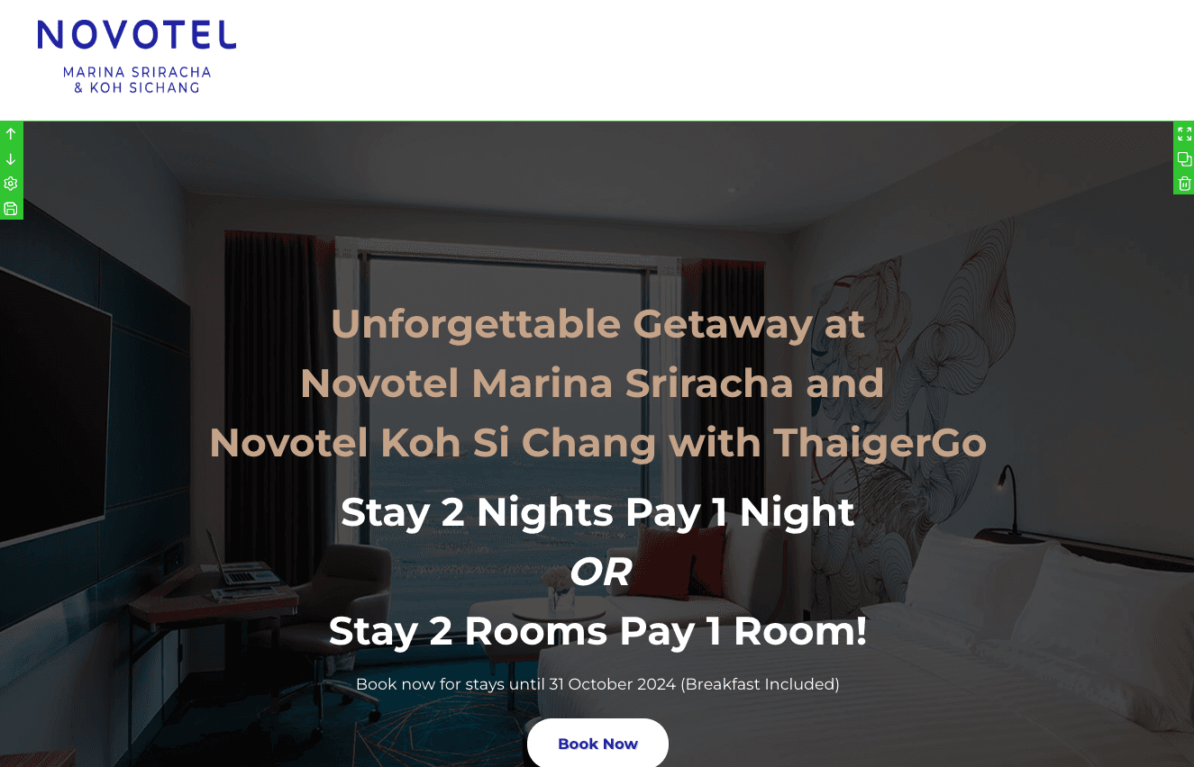 Unforgettable Getaway at  Novotel Marina Sriracha