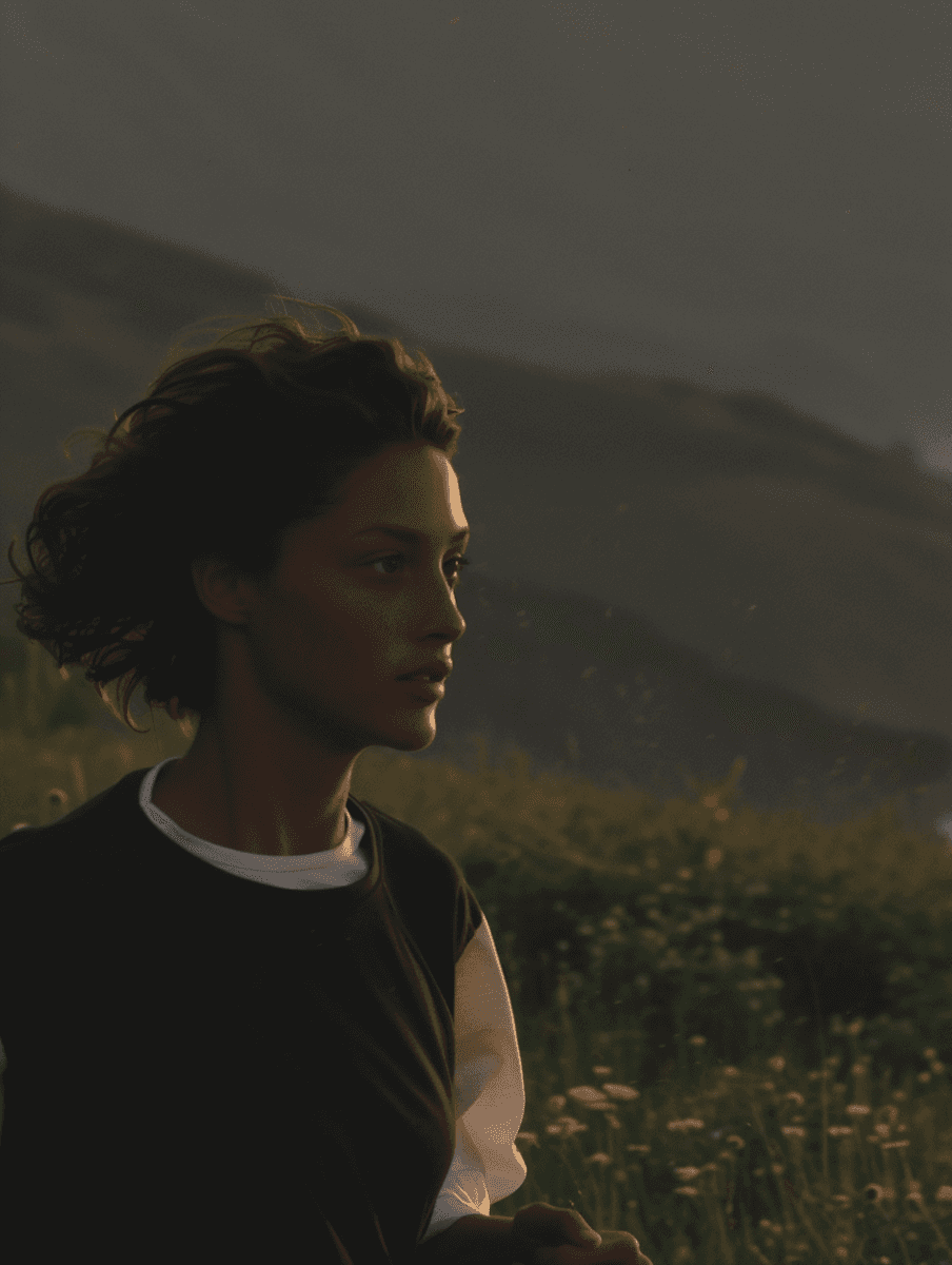 grayscale photo of a land