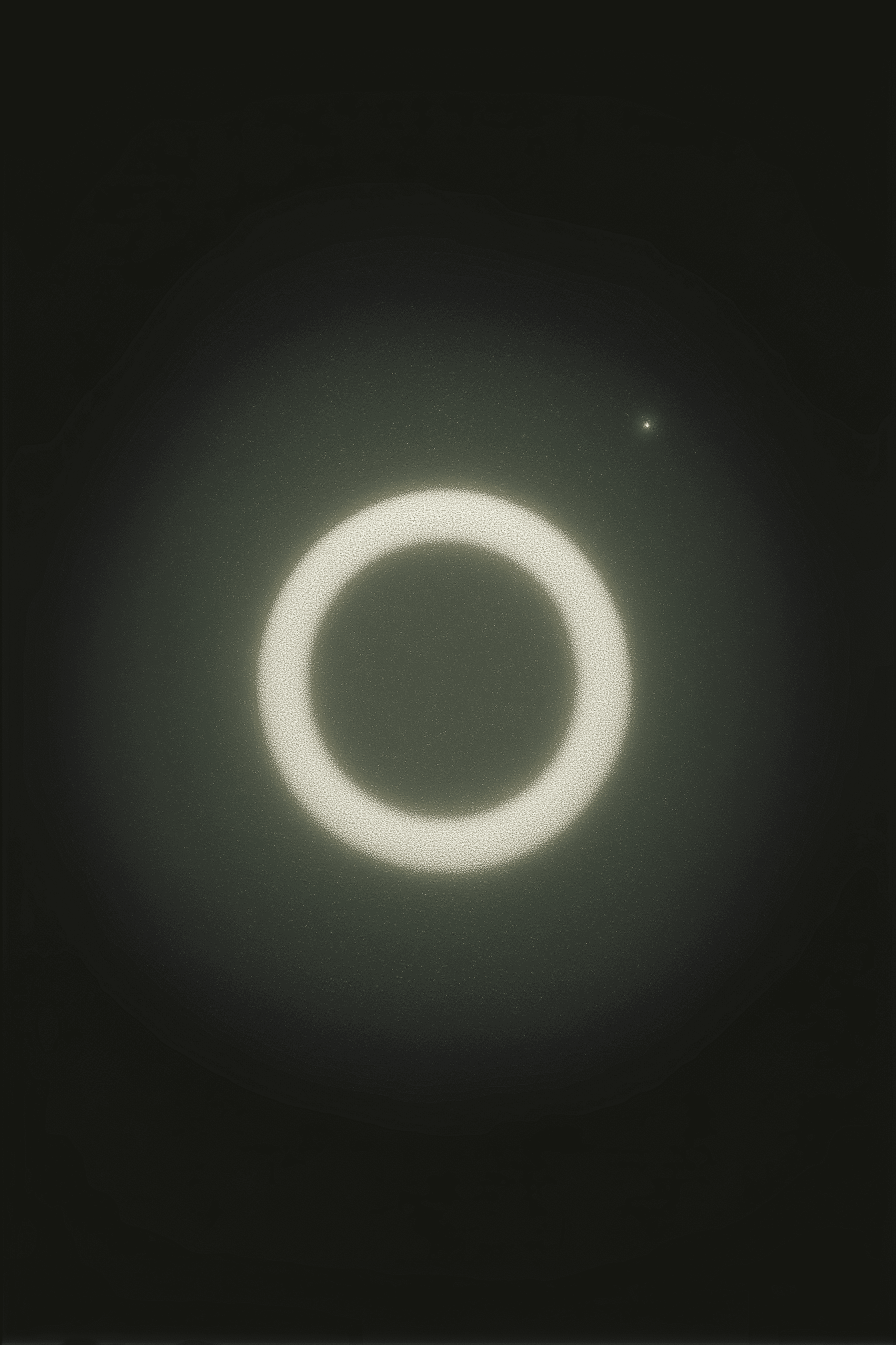 Glowing ellipse