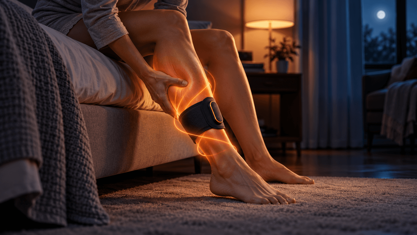 Nocturnal Leg Cramps wearable concept