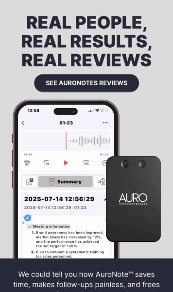 Auro email showing a product, highlighting real reviews.