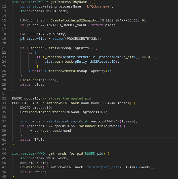 Discord RPC Tool code snippet