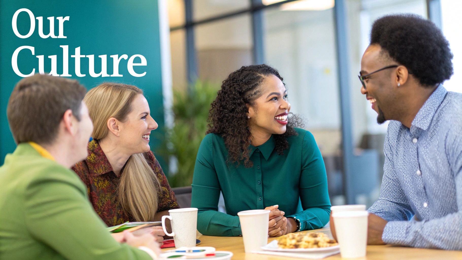 Infographic detailing strategies for The Company Culture/Behind-the-Scenes Post