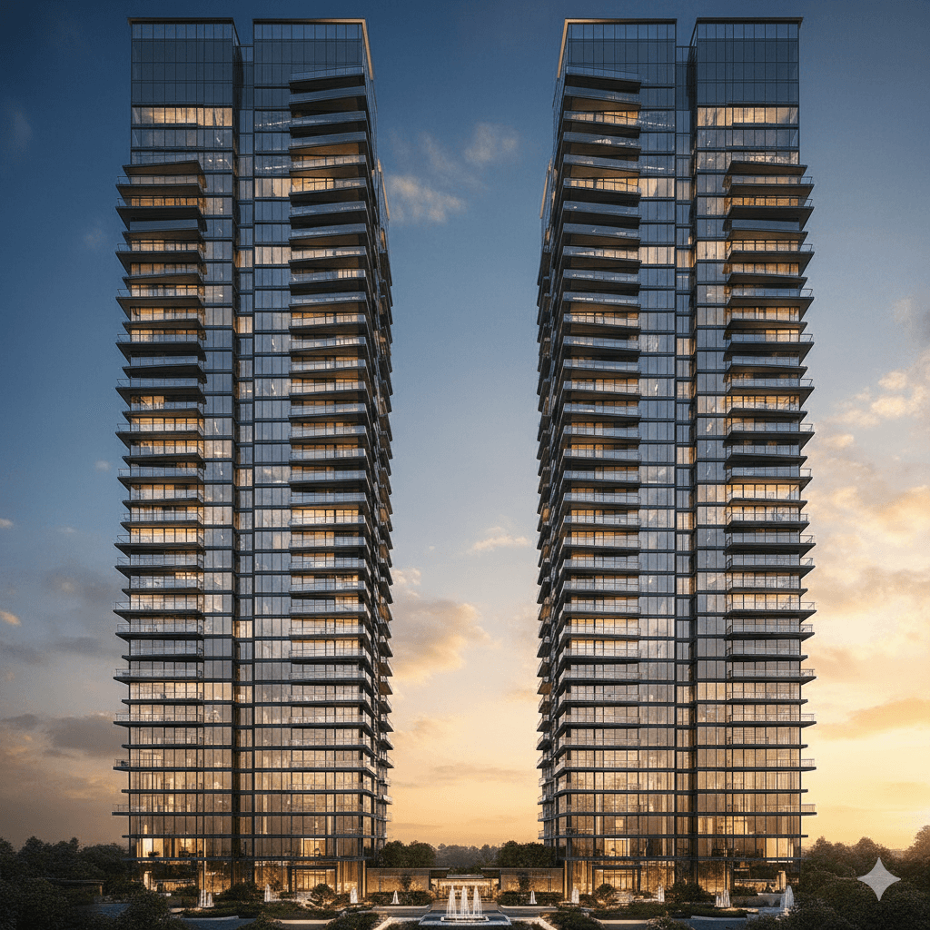 Smart World Sector 97 modern residential towers architecture