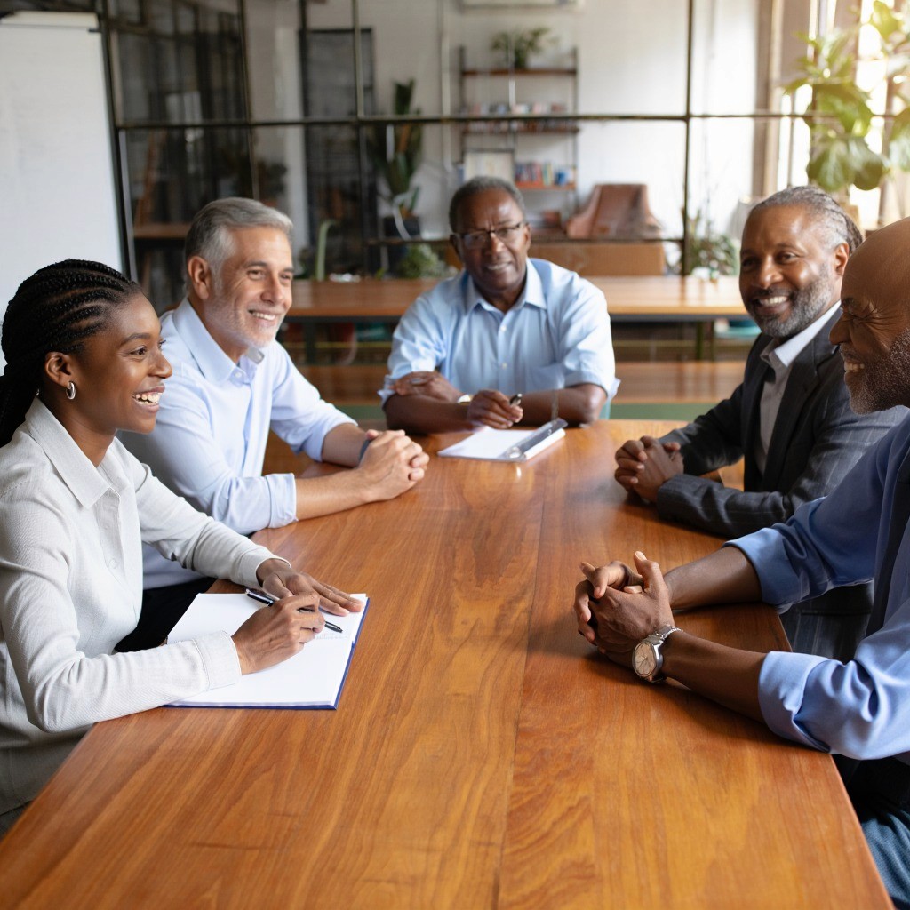Business consulting team