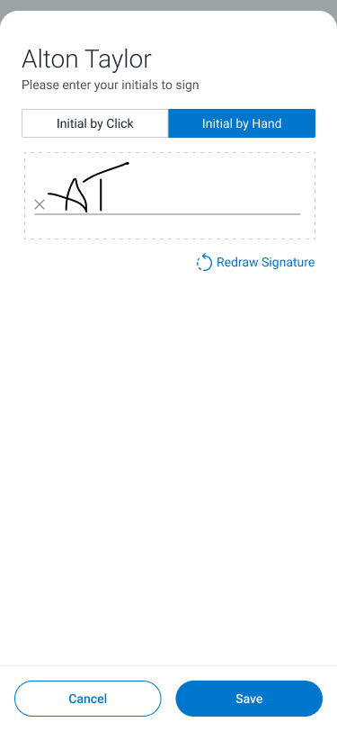 Signature Capture