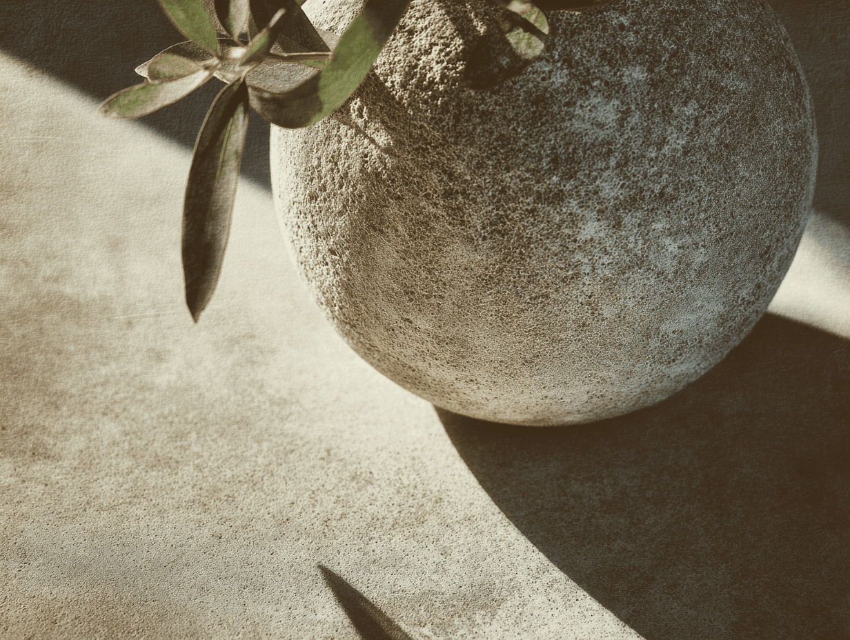 a clay pot plant