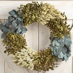 Patchwork Fall Wreath