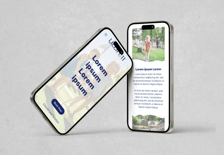 a cell phone on a bench