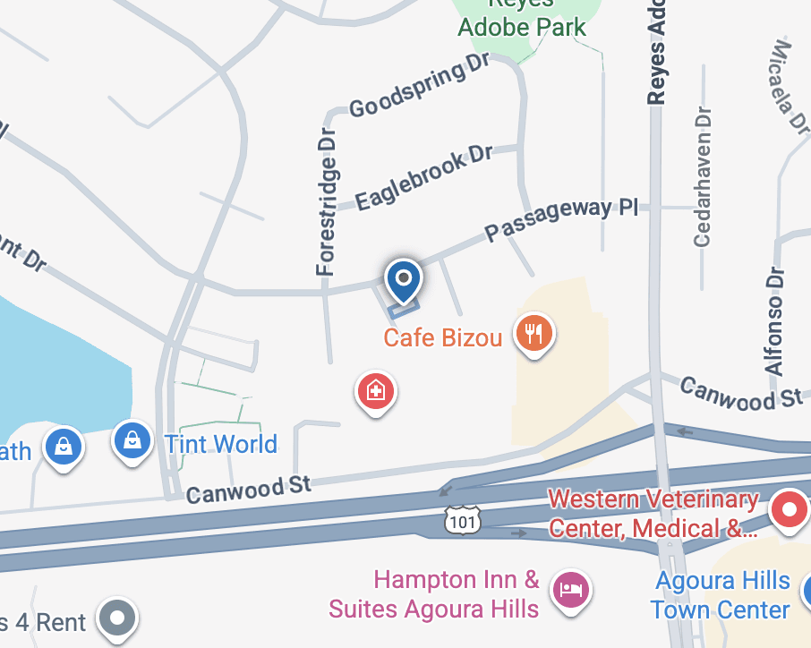 home on Passageway Pl map