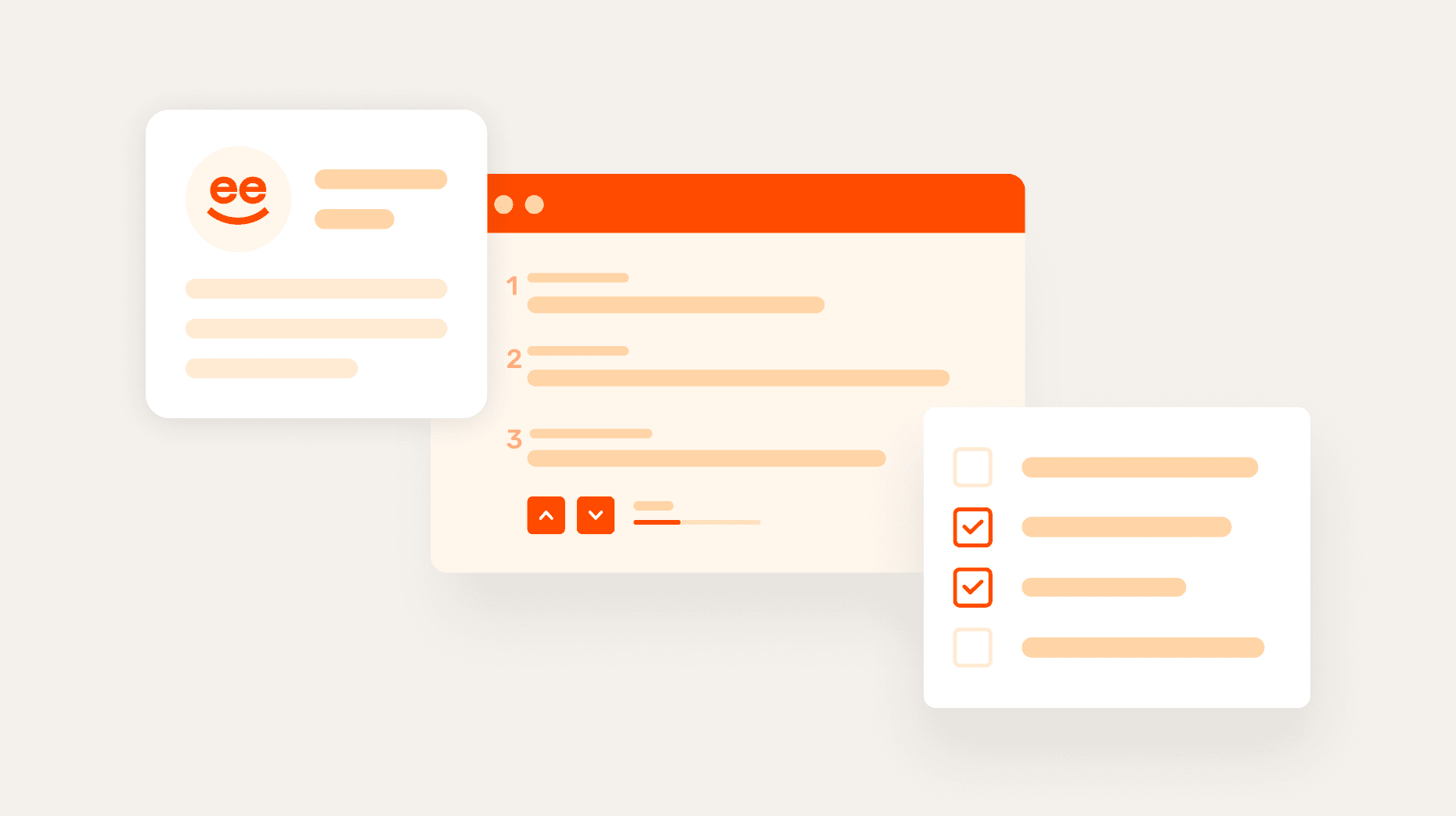 Dashboard showing MRR of $69,897 and 1206 active users with an upward trend graph.