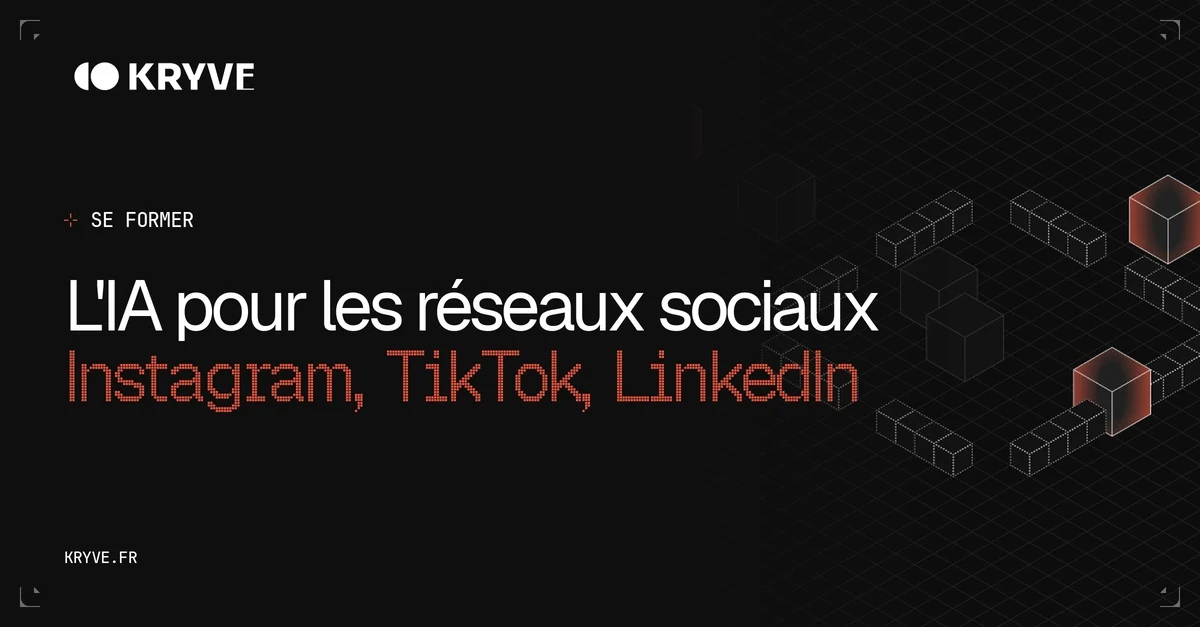 L'IA pour les réseaux sociaux : Instagram, TikTok, LinkedIn
