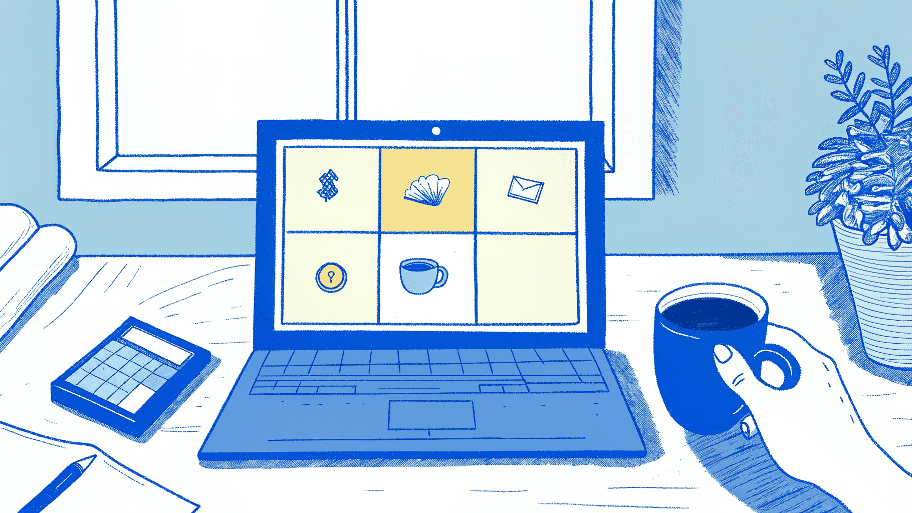 Small business owner evaluating print-on-demand platform costs using a four-metric scorecard dashboard