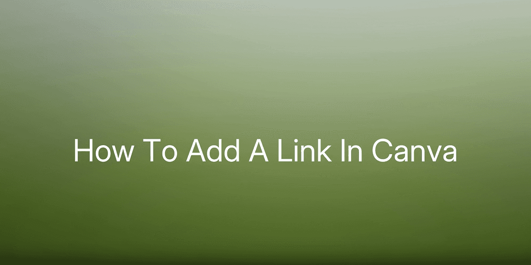 How To Add A Link In Canva