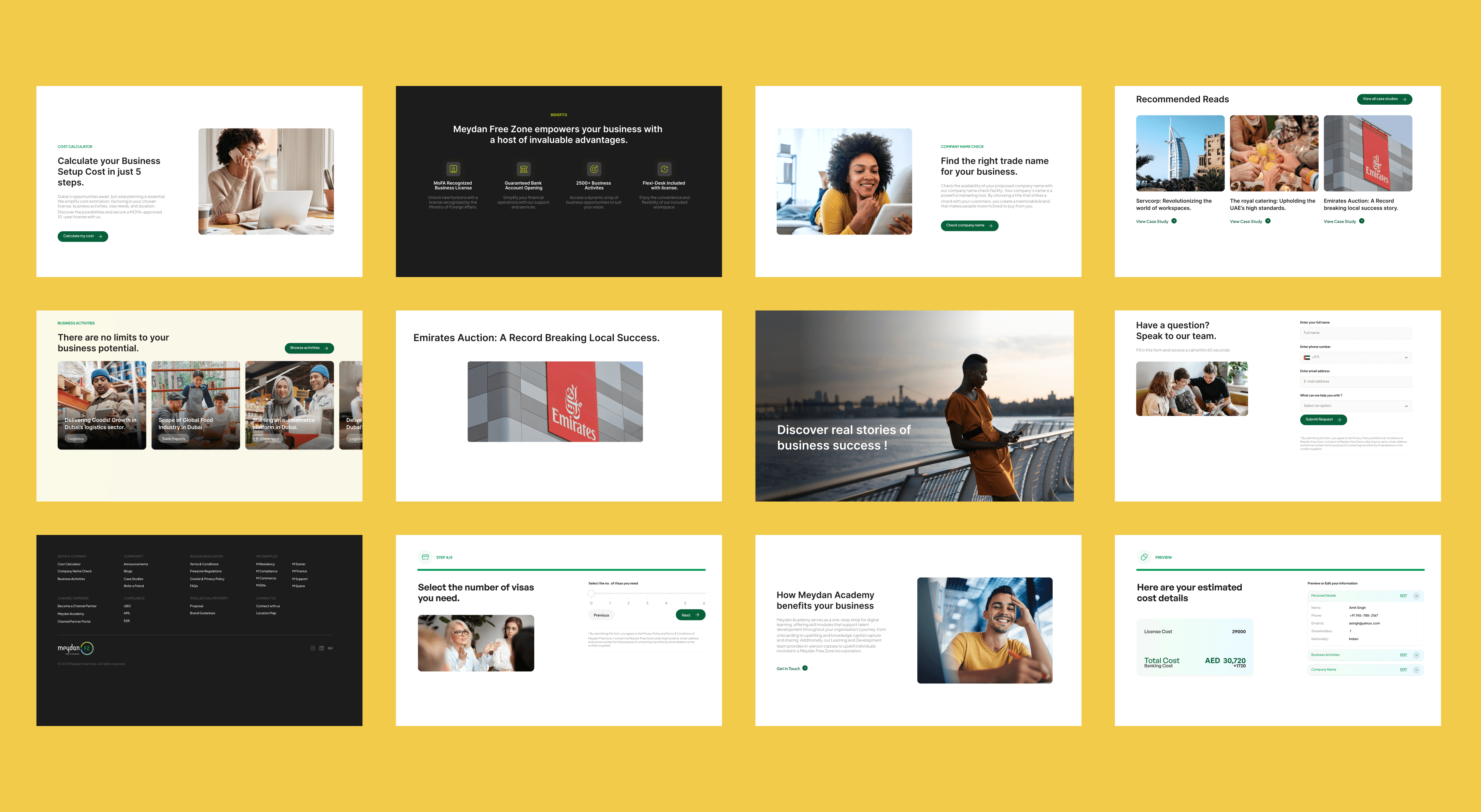 Reimagining Meydan's website for enhanced engagement and growth with digital solutions.
