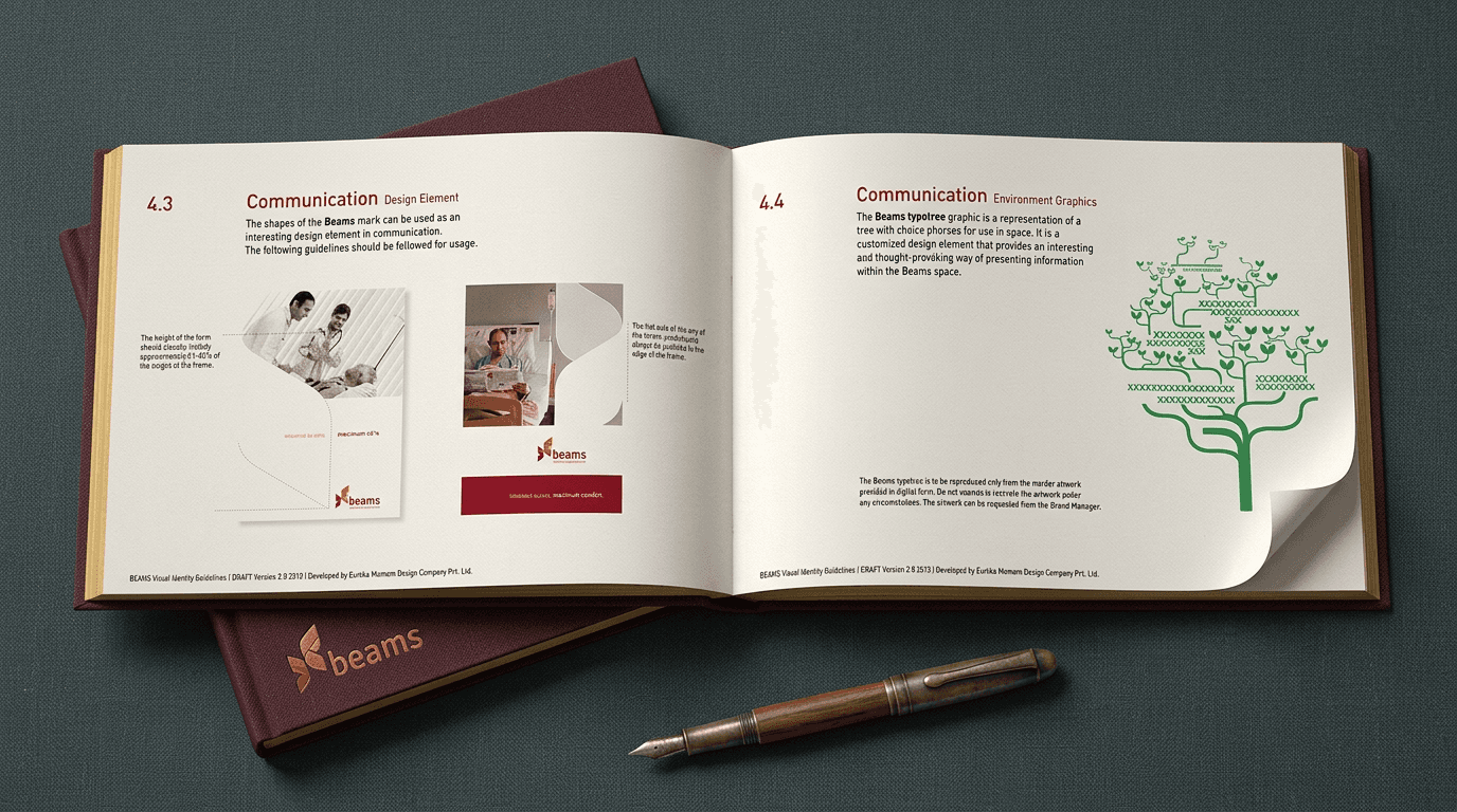 BEAMS Hospitals | Healthcare Brand Strategy & Identity System,
