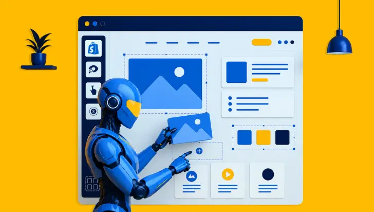 A Shopify AI marketing and web design dashboard.