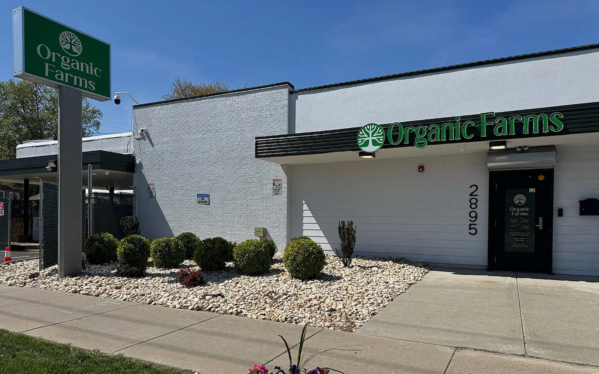 Organic Farms Drive-Thru Cannabis Dispensary right outside of Philly