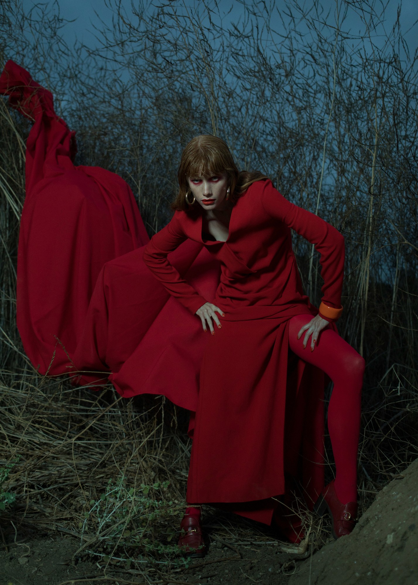 THE UNSEASONAL — STRICTLY RED editorial