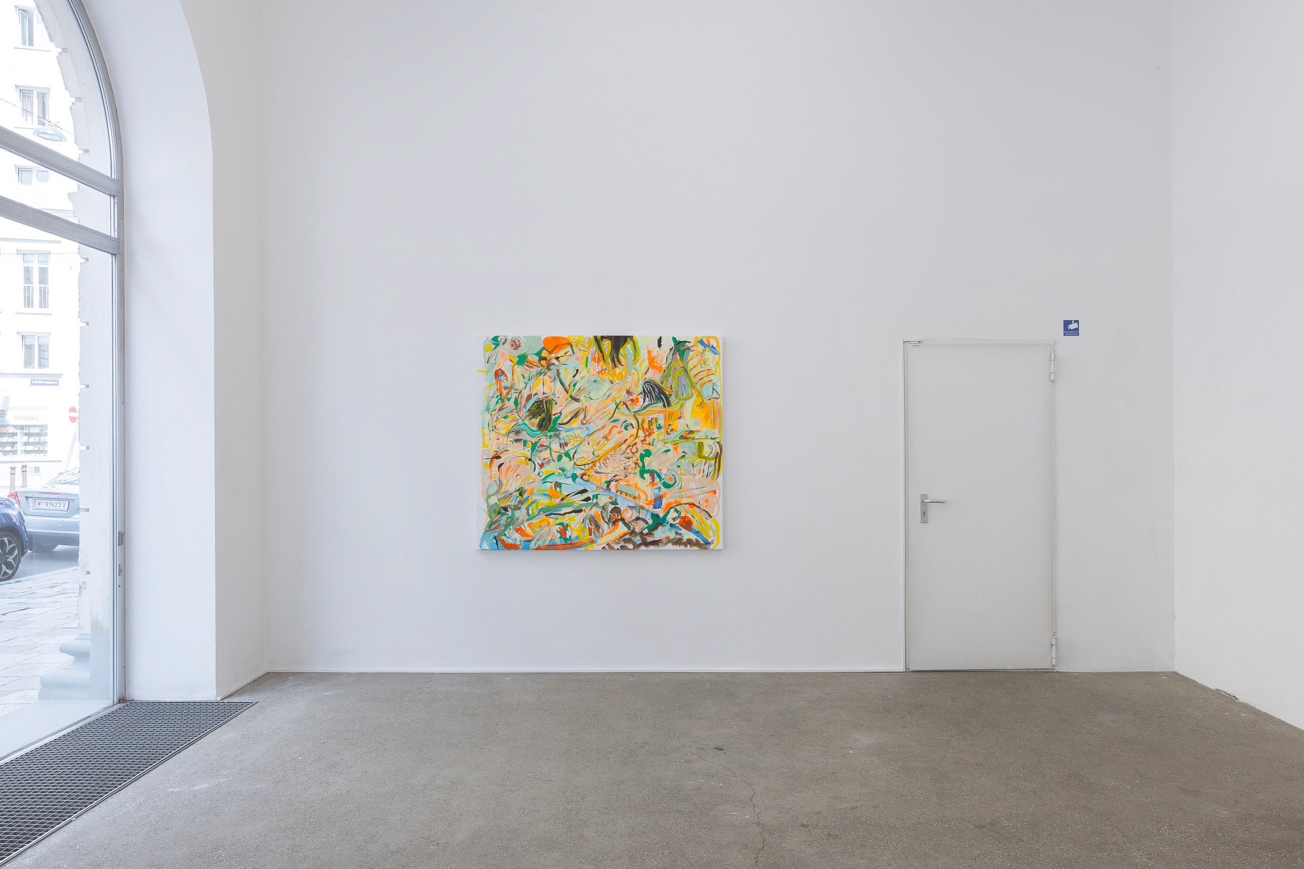 I could stay up all night and make mistakes, and none of them would count. Installation view, 2022. Galerie Elisabeth & Klaus Thoman, Vienna. 
