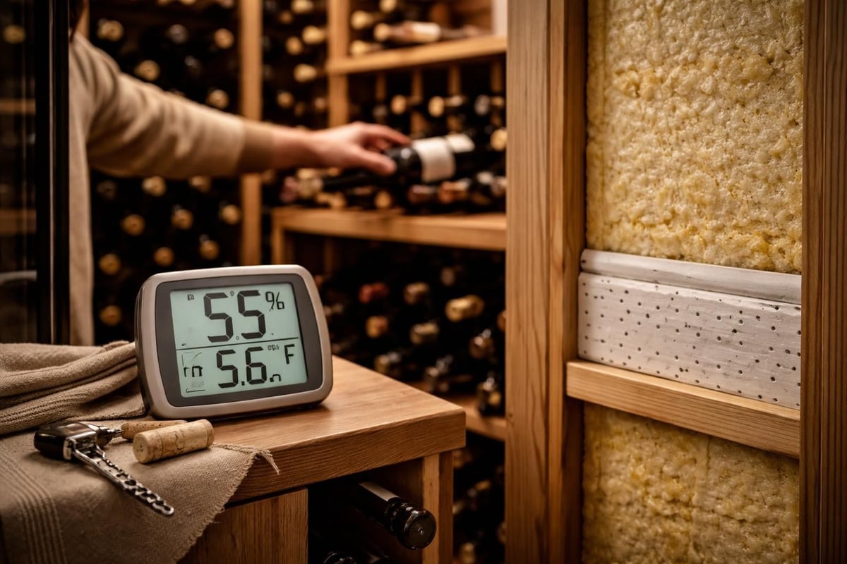 Wine cellar climate control essentials
