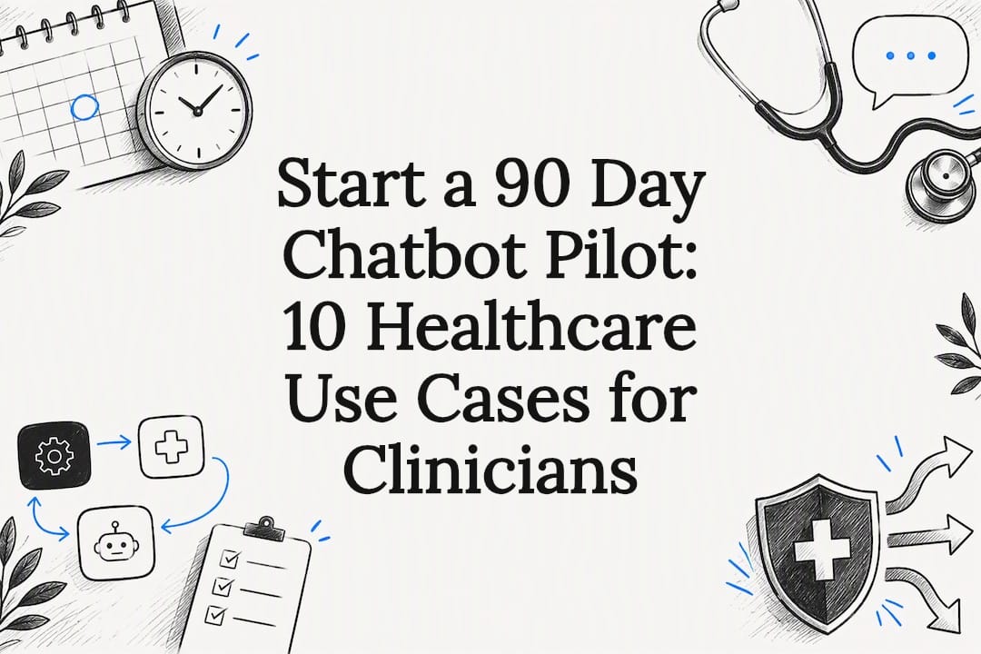 Healthcare chatbot pilot title card