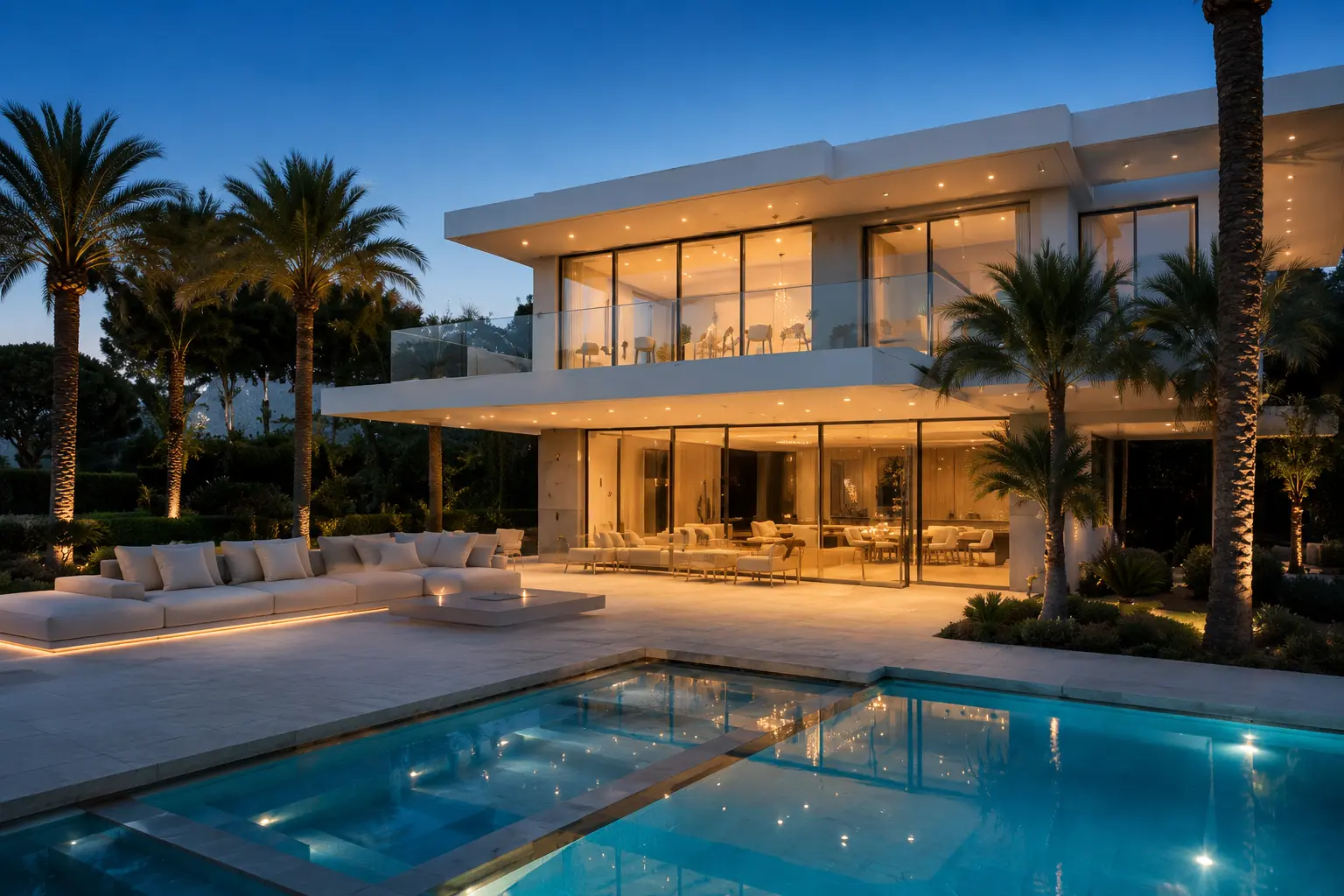 Villa de luxe sur la Côte d’Azur capturée pour une production vidéo immobilière premium.