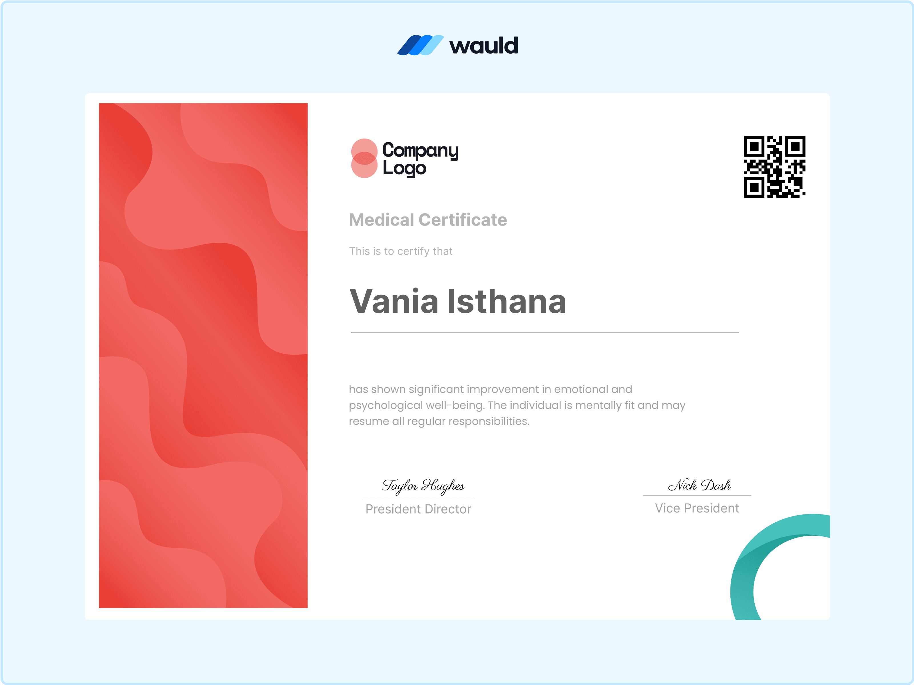 Wauld - Professional and Creative Medical Template 