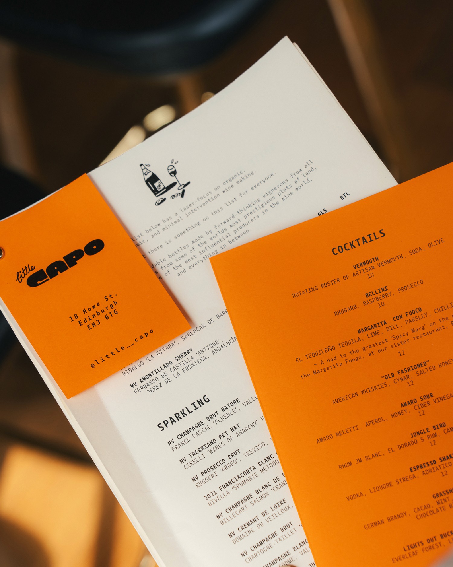 Little Capo restaurant branding, designm and architecture by S+Co. Photography by Stephen Liste