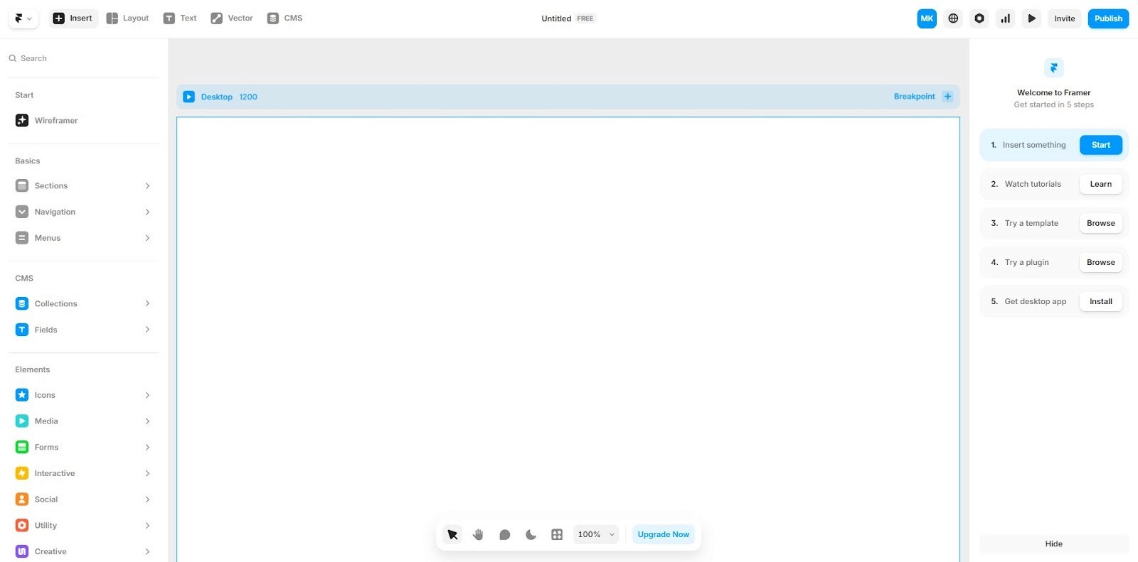 complete framer account
